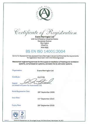 BS-EN-ISO-14001-2004 - Evans Warrington Limited